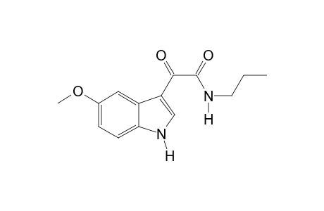 5-Methoxyindole-3-yl-glyoxylpropylamide