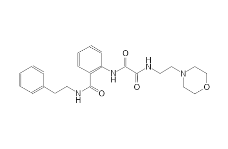 ethanediamide, N~1~-[2-(4-morpholinyl)ethyl]-N~2~-[2-[[(2-phenylethyl)amino]carbonyl]phenyl]-