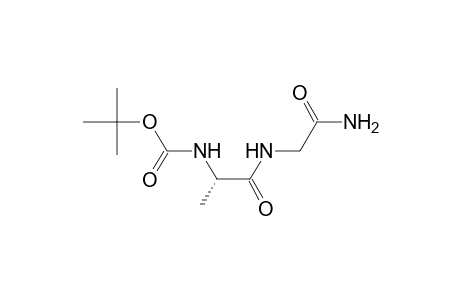 Glycinamide, N-[(1,1-dimethylethoxy)carbonyl]-L-alanyl-