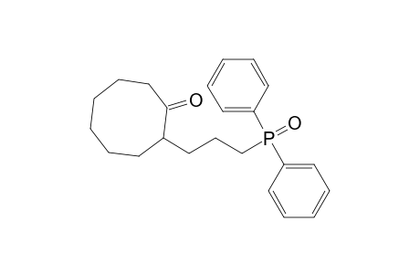 2-(3-Diphenylphosphorylpropyl)-1-cyclooctanone