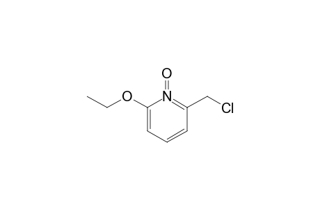PYRIDINE, 2-(CHLOROMETHYL)-5-ETHOXY-, 1-OXIDE