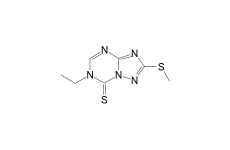 6-Ethyl-2-(methylthio)-[1,2,4]triazolo[1,5-a][1,3,5]triazine-7(6H)-thione