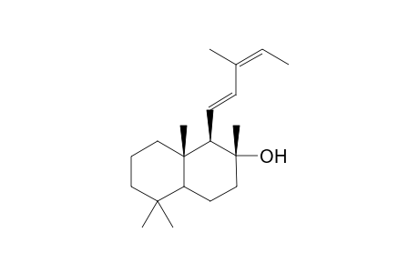 (1R,2R,8aS)-2,5,5,8a-tetramethyl-1-[(1E,3Z)-3-methyl-1,3-pentadienyl]decahydro-2-naphthalenol