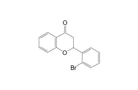 2-(2-Bromophenyl)-2,3-dihydrochromen-4-one