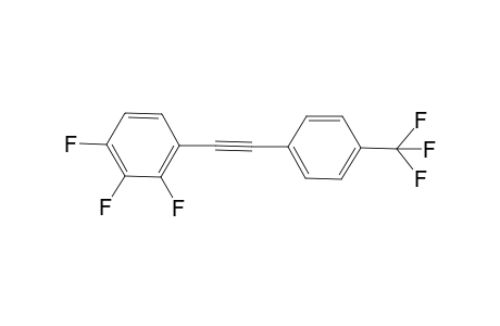 1,2,3-Trifluoro-4-((4-(trifluoromethyl)phenyl)ethynyl)benzene