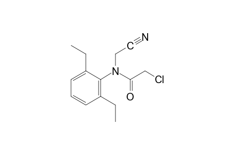 2-chloro-N-(cyanomethyl-2',6'-diethylacetanilide