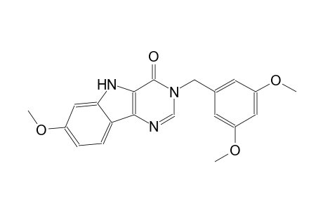 3-(3,5-dimethoxybenzyl)-7-methoxy-3,5-dihydro-4H-pyrimido[5,4-b]indol-4-one