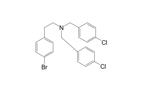 N.N-Bis(4-chlorobenzyl)-4-bromophenethylamine