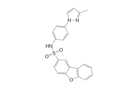 Benzo[b]benzofuran-2-sulfonamide, N-[4-(3-methyl-1H-pyrazol-1-yl)phenyl]-