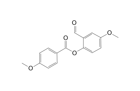 2-Formyl-4-methoxyphenyl 4-methoxybenzoate