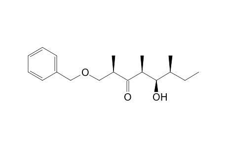 (2R,4S,5R,6S)-1-benzoxy-5-hydroxy-2,4,6-trimethyl-octan-3-one