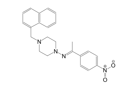 1-piperazinamine, 4-(1-naphthalenylmethyl)-N-[(E)-1-(4-nitrophenyl)ethylidene]-
