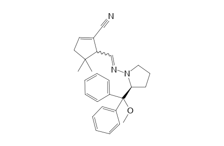 (1R/S)-1-[N'-(2-Cyano-5,5-dimethylcyclopent-2-en-1-yl)methyleneamino]-2-[(diphenyl)(methoxy)methyl]pyrrolidine