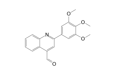 2-(3,4,5-Trimethoxyphenyl)quinoline-4-carbaldehyde