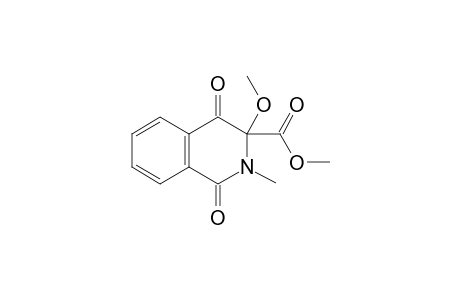 3-Methoxy-2-methyl-1,4-dioxo-1,2,3,4-tetrahydroisoquinoline-3-carboxylic acid methyl ester