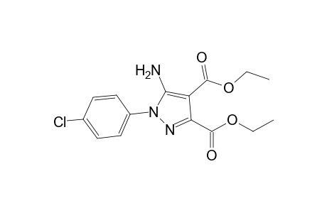 Diethyl 5-Amino-1-(p-chlorophenyl)pyrazole-3,4-dicarboxylate