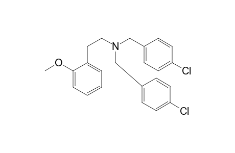 N,N-Bis(4-chlorobenzyl)-2-methoxyphenethylamine