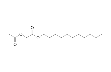 Acetoxyacetic acid, undecyl ester