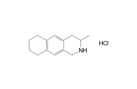 3-methyl-1,2,3,4,6,7,8,9-octahydrobenz[g]isoquinoline, hydrochloride