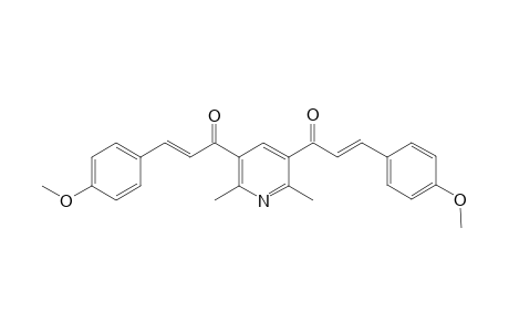 3,5-bis[2'-(4"-Methoxyphenyl))ethenylcarbonyl]-2,6-dimethylpyridine