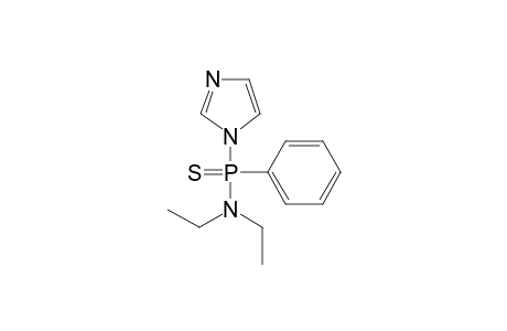 Diethyl-[imidazol-1-yl(phenyl)thiophosphoryl]amine