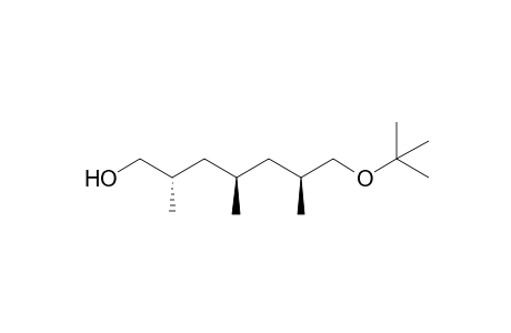 (2S,4S,6S)-7-(t-Butoxy)-2,4,6-trimethyl-1-heptanol