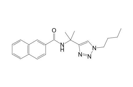 N-[2-(1-n-Butyl-1H-1,2,3-triazol-4-yl)propan-2-yl]-2-naphthamide