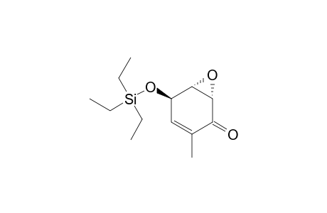 (1S,5R,6R)-3-methyl-5-((triethylsilyl)oxy)-7-oxabicyclo[4.1.0]hept-3-en-2-one
