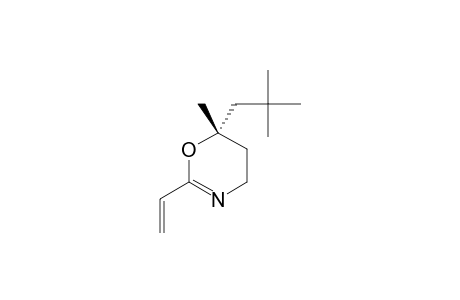2-ETHENYL-6-METHYL-6-NEOPENTYL-5,6-DIHYDRO-4H-1,3-OXAZINE