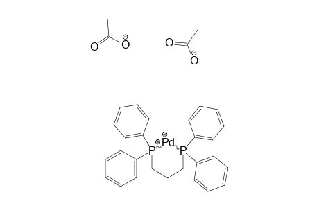 acetic acid; 3-diphenylphosphanylpropyl-diphenylphosphane; palladium
