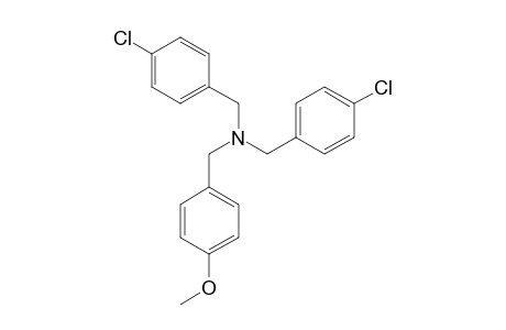 N,N-Bis(4-chlorobenzyl)-4-methoxybenzylamine