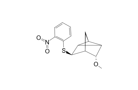 EXO-3-(2'-NITROPHENYLTHIO)-ENDO-5-METHOXY-TRICYCLO-[2.2.1.0(2,6)]-HEPTANE