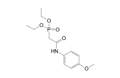 Diethyl 2-[(p-methoxyphenyl)amino-2'-oxoethyl]-phosphonate