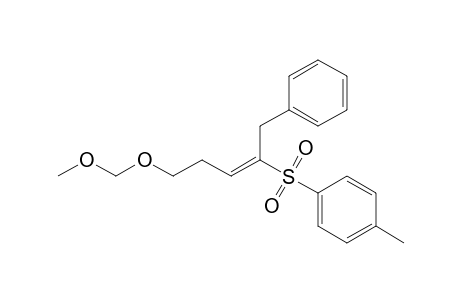 (E)-1-Benzyl-4-(methoxymethoxy)-1-butenyl p-tolylsulfone