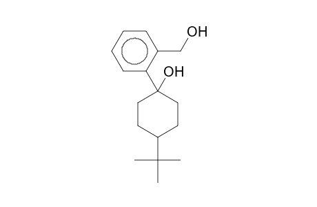 4-t-Butyl-1-(2-hydroxymethyl-phenyl)-cyclohexanol
