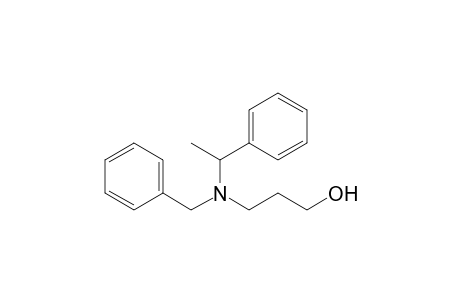 3-{[N-(.alpha.-Methylbenzyl)-N-benzyl]amino}-1-propanol