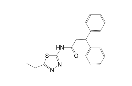 N-(5-ethyl-1,3,4-thiadiazol-2-yl)-3,3-diphenylpropanamide