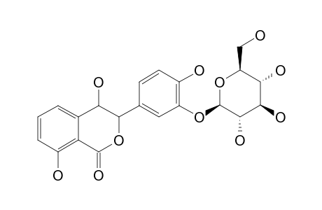 4-HYDROXY-THUNBERGINOL-G-3'-O-BETA-D-GLUCOPYRANOSIDE;MAJOR-DIASTEREOISOMER