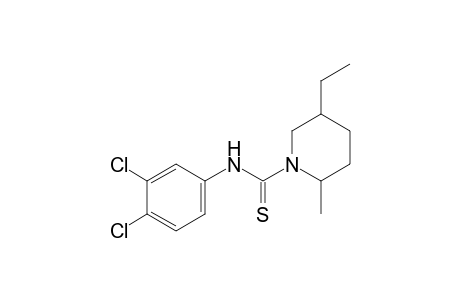 3',4'-dichloro-5-ethyl-2-methylthio-1-piperidinecarboxanilide