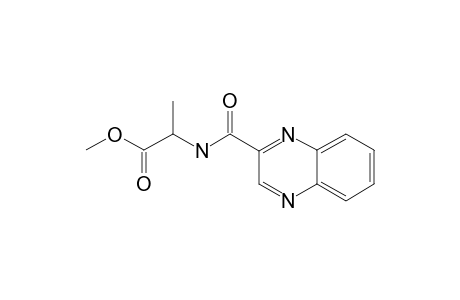 2-(quinoxaline-2-carbonylamino)propionic acid methyl ester