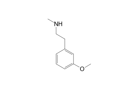 N-Methyl-3-methoxyphenethylamine