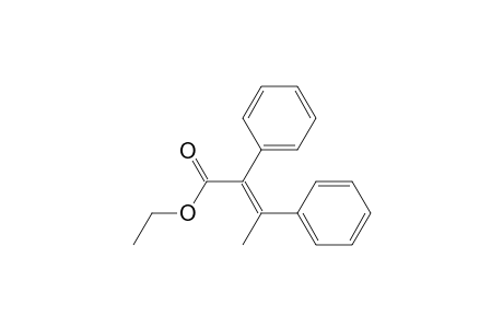 Benzeneacetic acid, .alpha.-(1-phenylethylidene)-, ethyl ester, (E)-