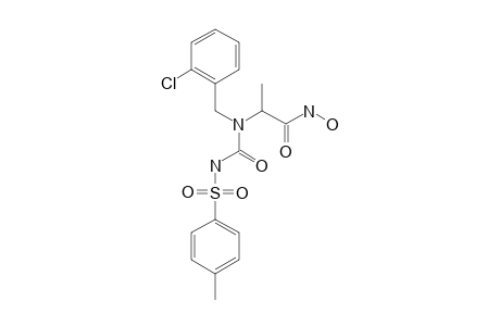 N-4-TOLUENESULFONYLUREIDO-N-2-CHLOROBENZYL-L-ALANINE-HYDROXAMATE