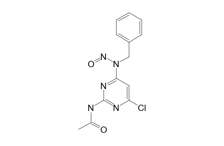 N-[4-[BENZYL-(NITROSO)-AMINO]-6-CHLOROPYRIMIDIN-2-YL]-ACETAMIDE