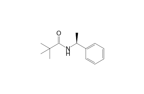 2,2-Dimethyl-N-[(1S)-1-phenylethyl]propanamide