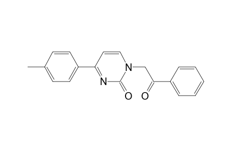 4-(4-Methylphenyl)-1-(benzoylmethyl-2(1H)-pyrimidinone