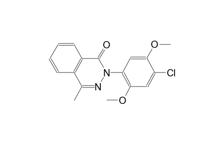 2-(4-Chloranyl-2,5-dimethoxy-phenyl)-4-methyl-phthalazin-1-one