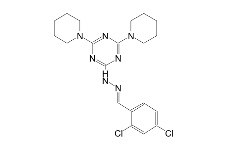 benzaldehyde, 2,4-dichloro-, [4,6-di(1-piperidinyl)-1,3,5-triazin-2-yl]hydrazone