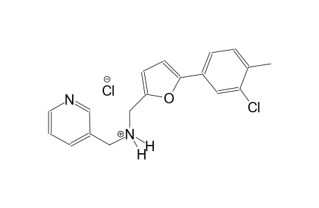 3-pyridinemethanaminium, N-[[5-(3-chloro-4-methylphenyl)-2-furanyl]methyl]-, chloride