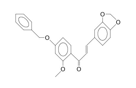 4'-Benzyloxy-2'-methoxy-3,4-methylenedioxy-chalcone